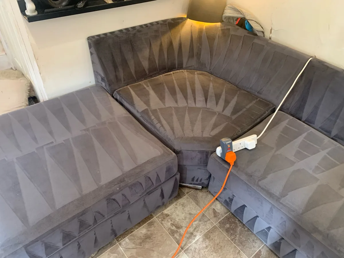 Upholstery after professional cleaning in Scunthorpe by W.M Carpet Cleaning Services